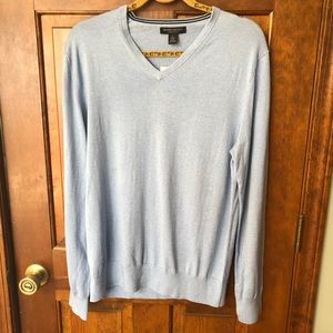 Banana Republic Silk Cotton V-Neck Sweater